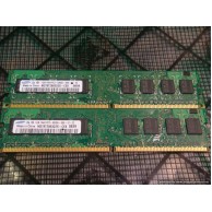 4 x 1GB DDR2 5300 PC2 667 DESKTOP RAM NON ECC Tested and Working